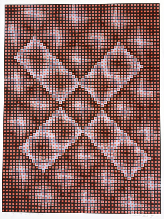 Artist Unknown Signed Screenprint - 4