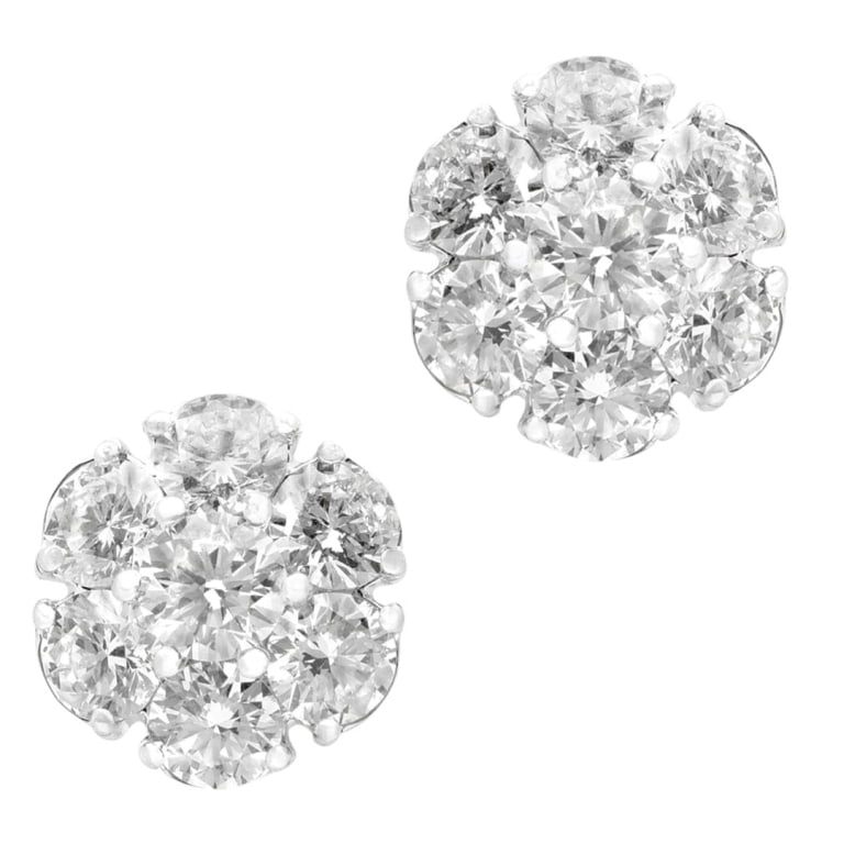 2.14ct Diamond Stud Earrings (1 of 3)