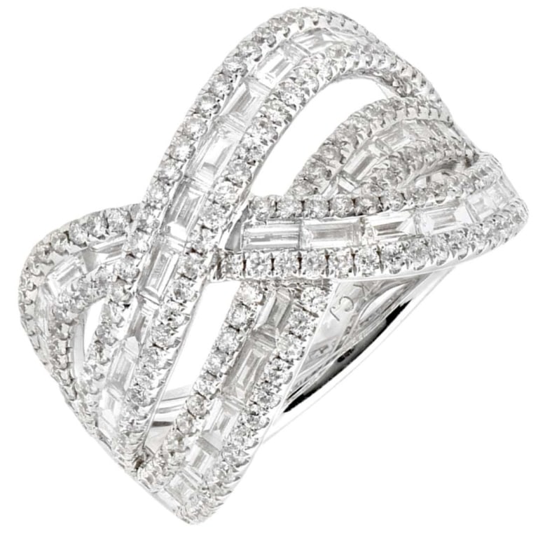 18k White Gold Diamond Ring (1 of 3)