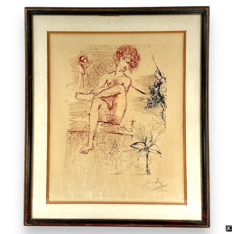 Salvador Dali (1904-1989) Signed Lithograph (1 of 6)