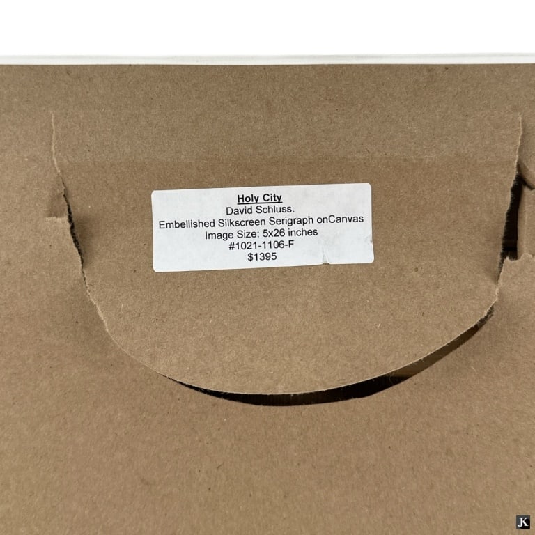 David Schluss (b. 1943) Signed Serigraph - 7