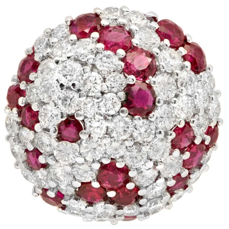 Diamond and Ruby Earrings - 3