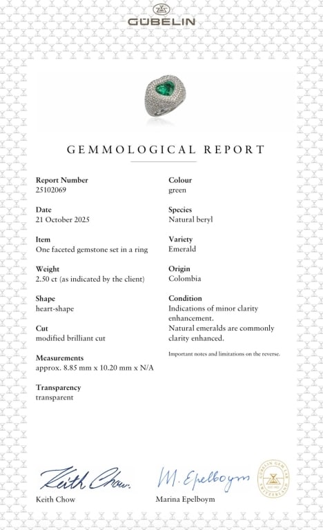 De Gisogono Emerald Ring - 5