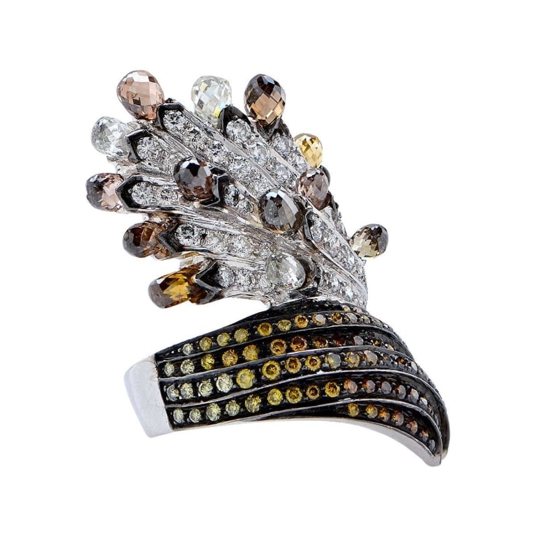 3.09 Carat East West Oval Diamond Eternity Band (1 of 4)