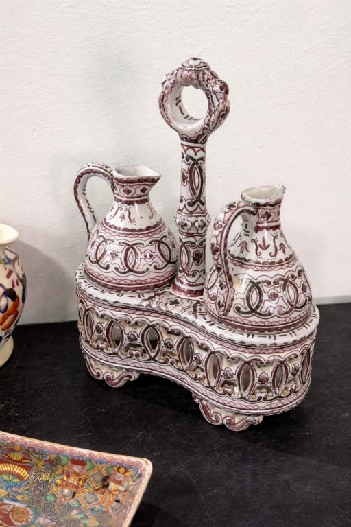 (7) 7 Assorted Silverplate Pitcher trays - 2