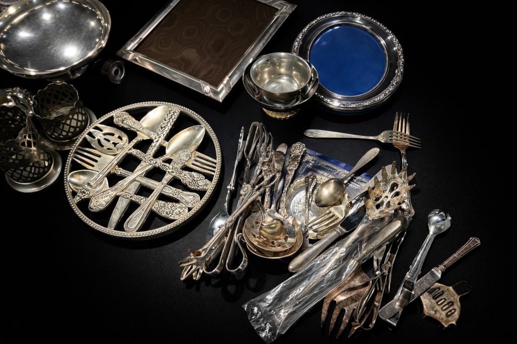 Assorted Sterling & Silverplate. - 2