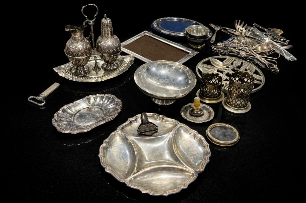 Assorted Sterling & Silverplate. - 4