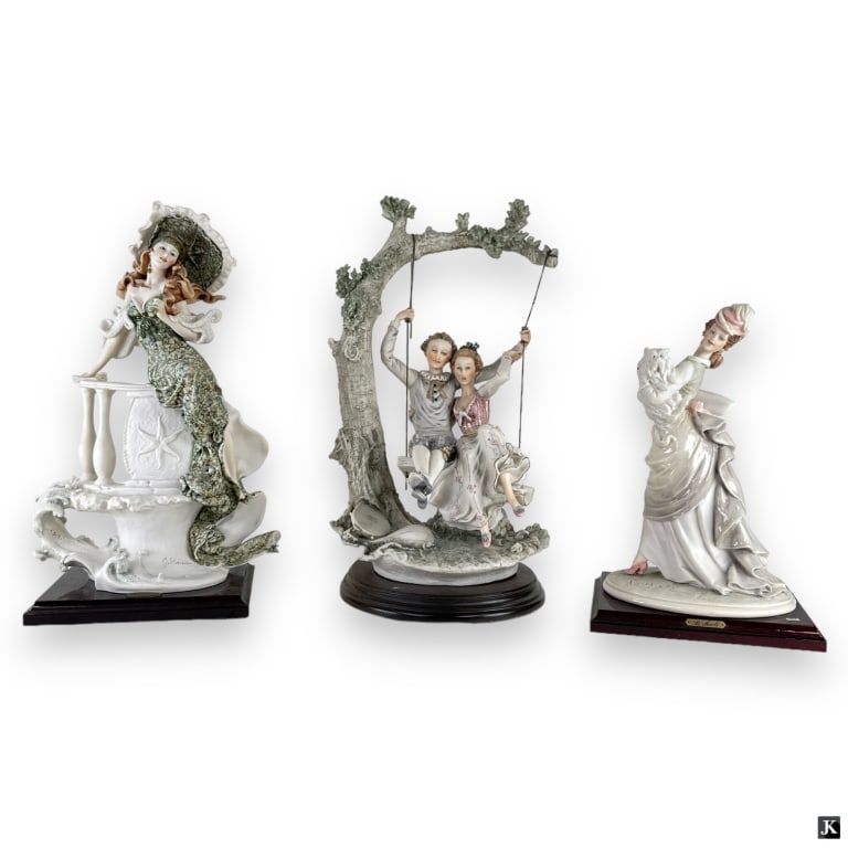 .3 G. Armani & B. Merli Italian Porcelain Figures (1 of 9)