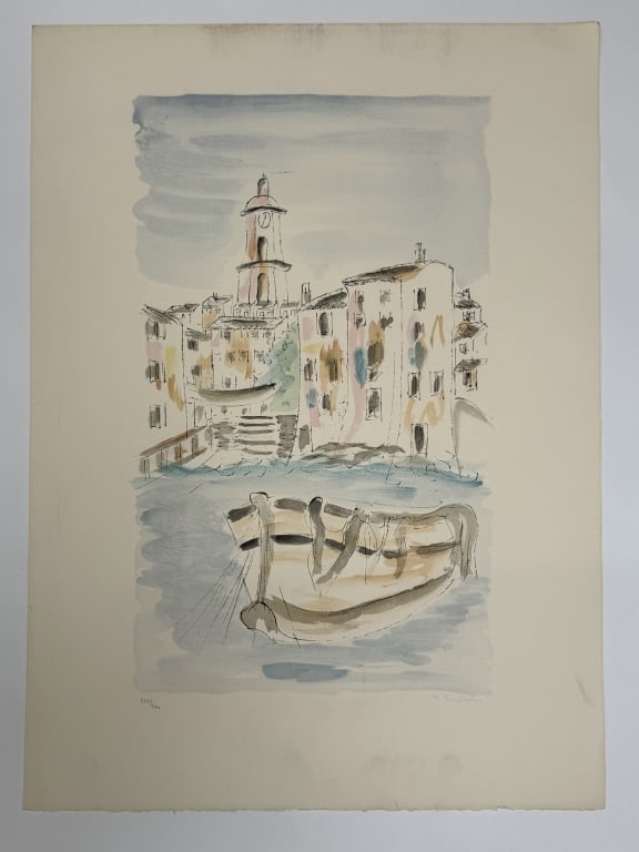 Artist Unknown Signed Lithograph (1 of 3)