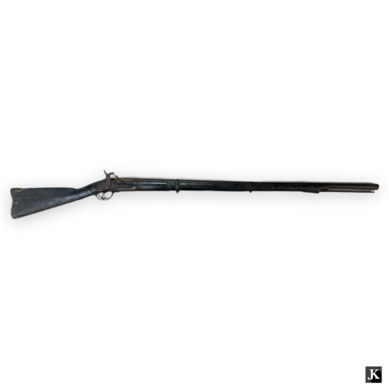 Antique Flintlock Rifle 56" Length (1 of 5)