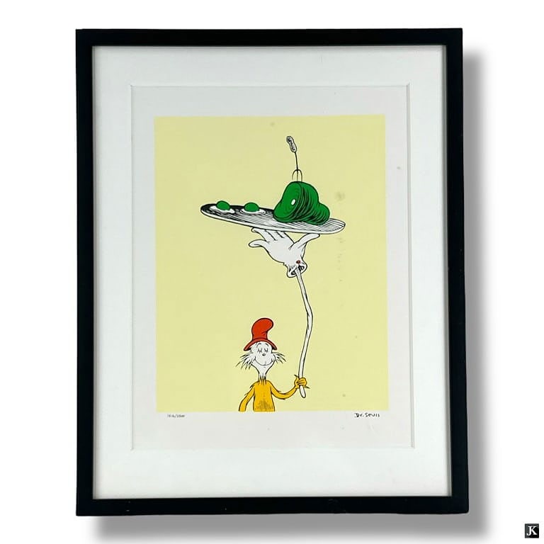 Dr Seuss Limited Ed Lithograph "Green Eggs & Ham" (1 of 6)