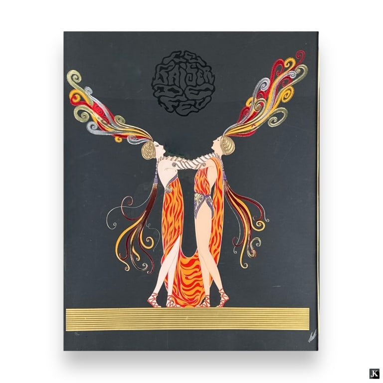 Erte De Tirtoff (1892-1990) Signed Serigraph - 2