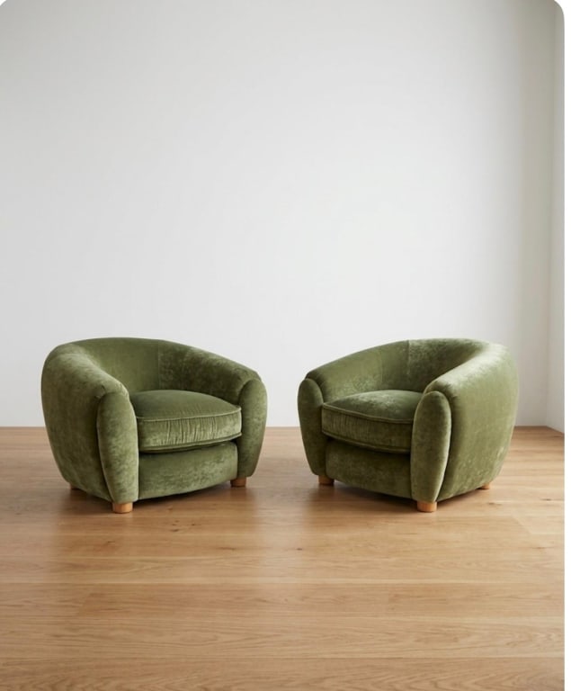 Jean Royere polar chairs (1 of 1)