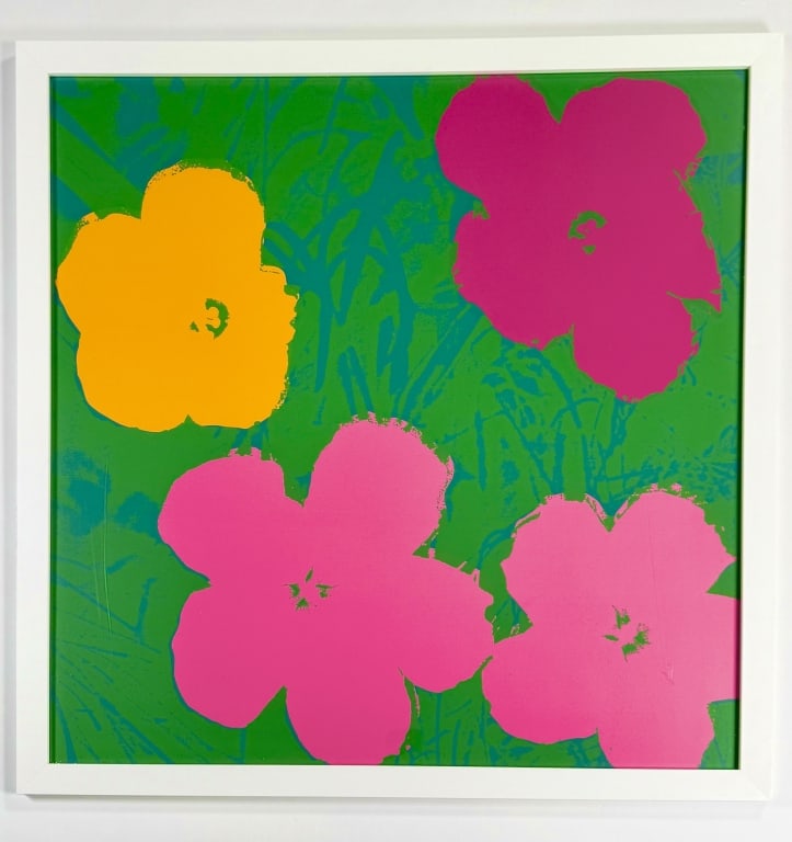Andy Warhol (1928-1987) Serigraph (1 of 4)