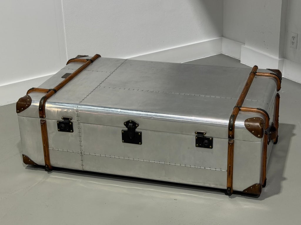 A large aviation coffee table with Storage (1 of 10)
