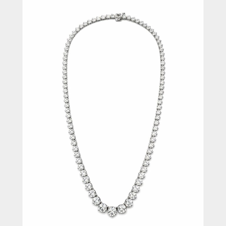 14K Gold 25.55 Ct. Diamond Necklace (1 of 4)