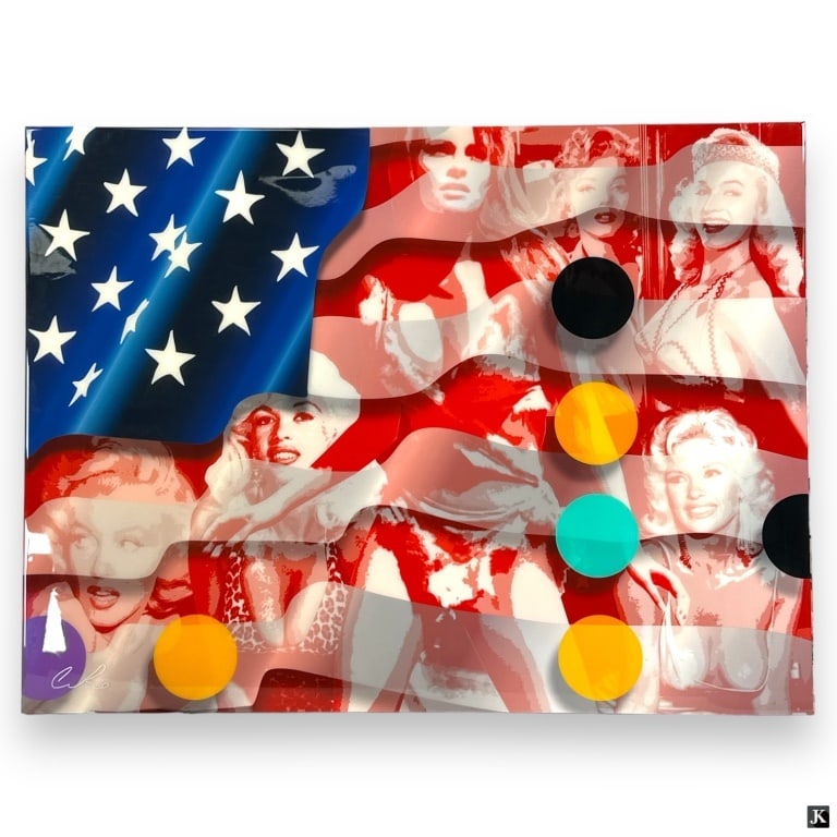 Jim Ceravalo Mixed Media "American Blondes" (1 of 7)