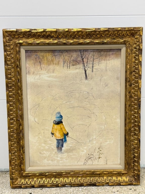 Don W. Lord (1929-1990) Painting/Board (1 of 10)