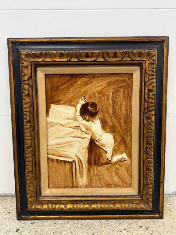 Frank Palmieri (1922-2017) Oil/Board (1 of 5)