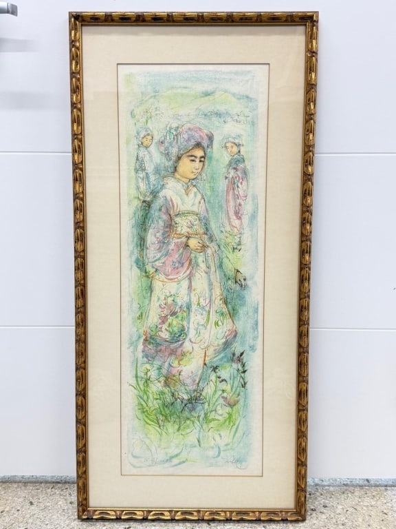 Edna Hibel (1917-2014) Signed Lithograph (1 of 6)