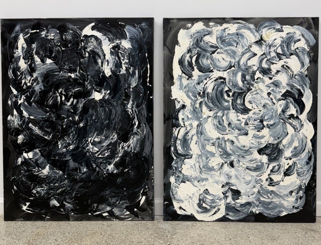 Pair Of Kate Saville (b.20th c) Oil/Canvas (1 of 4)