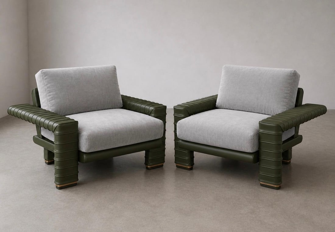 Marzio Cecchi Style lounge chairs (1 of 1)