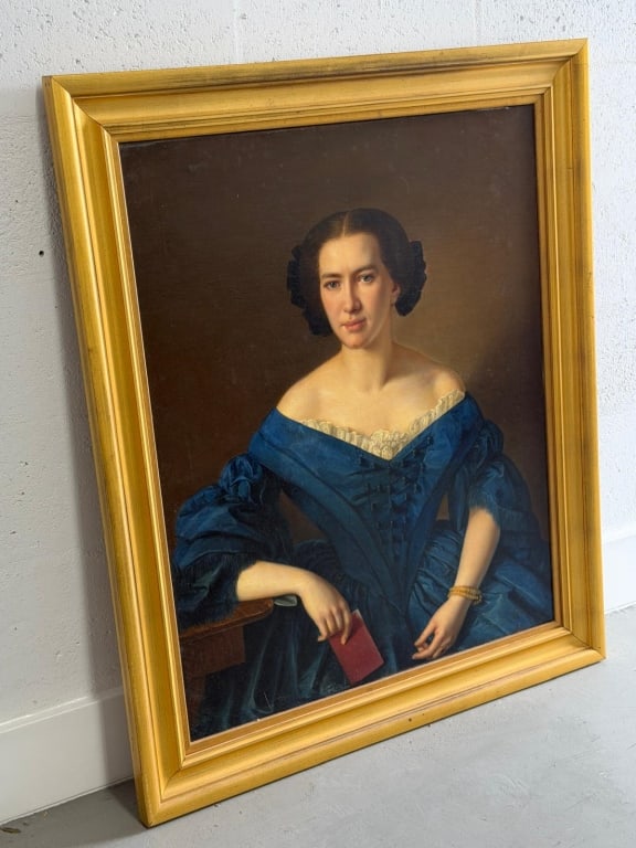A large European portrait, unsigned. - 10