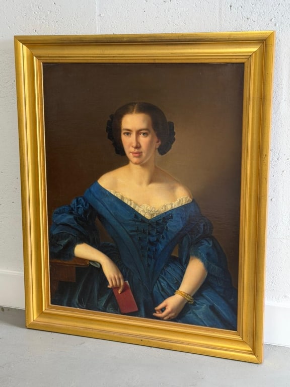 A large European portrait, unsigned. - 11