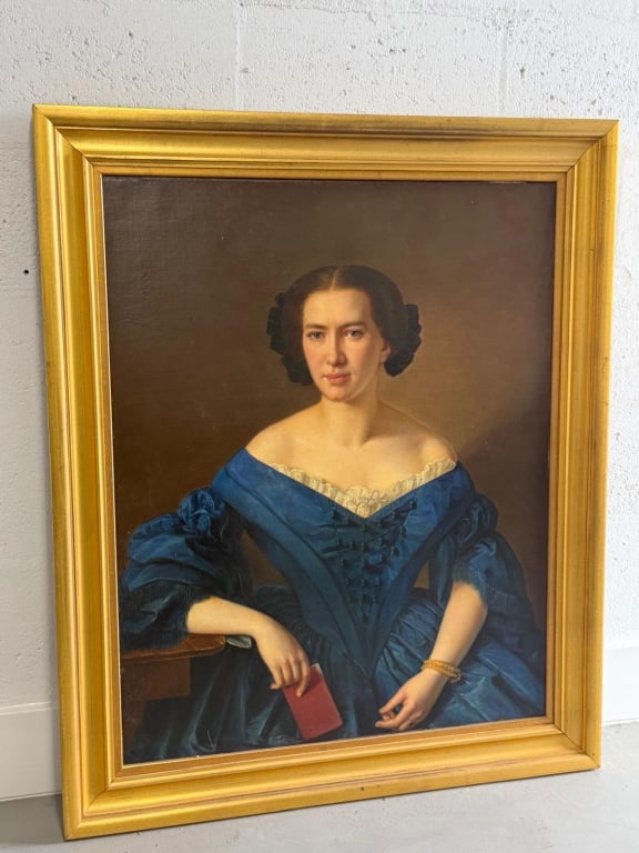 A large European portrait, unsigned. - 3