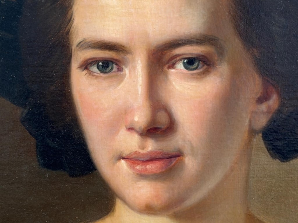 A large European portrait, unsigned. - 6