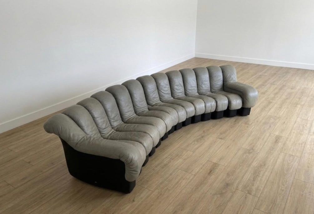De Sede DS-600 Leather Sofa - 2