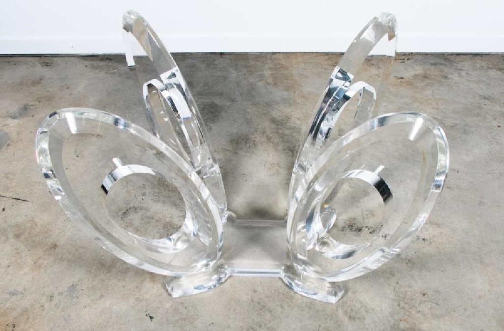 Mikhail Loznikov Signed Lucite Dining Table - 5