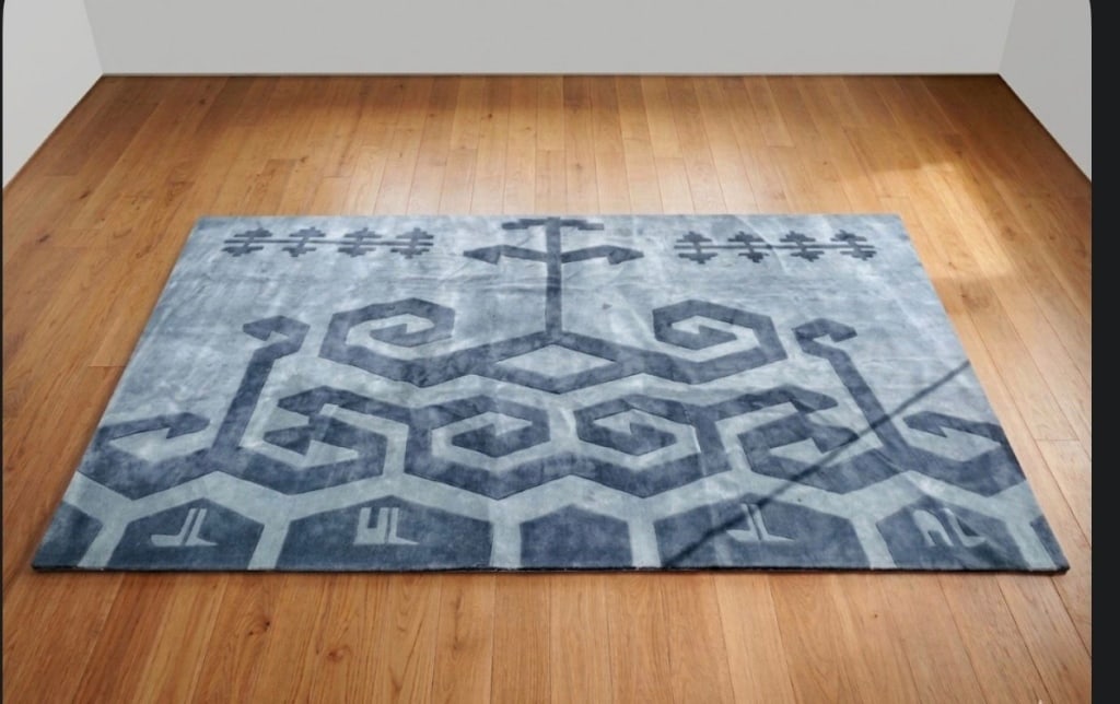 Rifat ozbek style rug New Zealand wool rug (1 of 2)