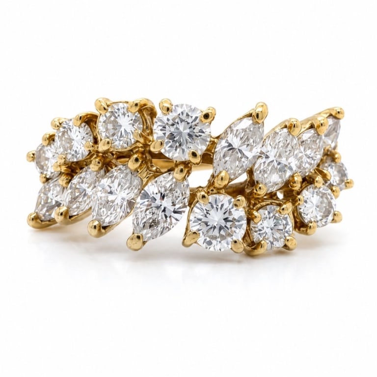 18K Yellow Gold 1.70 Ct. Diamond Ring (1 of 5)