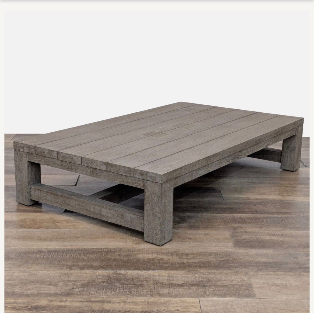 Restoration hardware french outdoor coffee table (1 of 3)