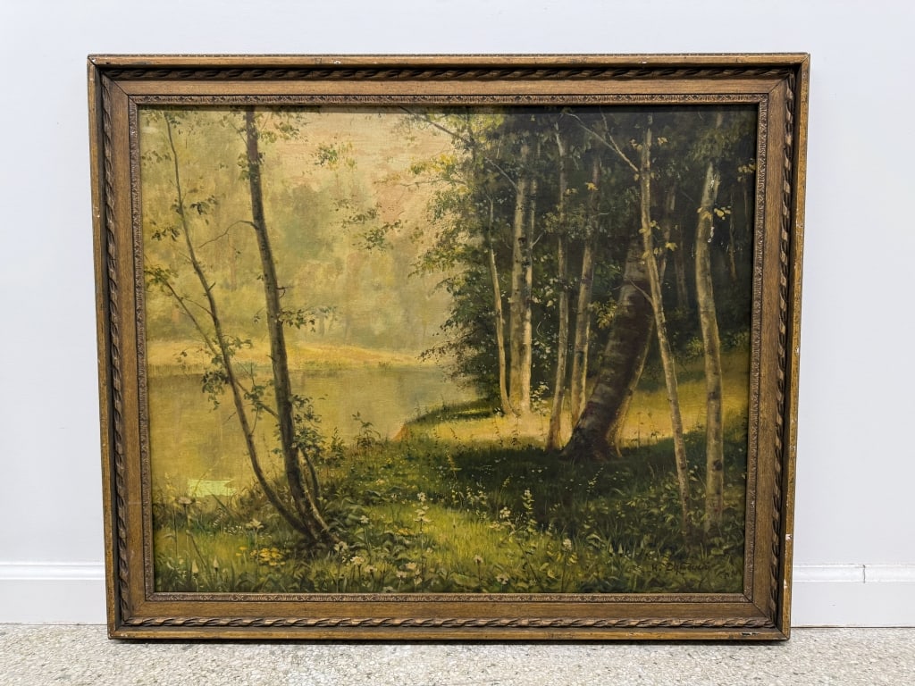Attributed To: Nikolay Dubovskoy (1859-1918) Oil (1 of 5)