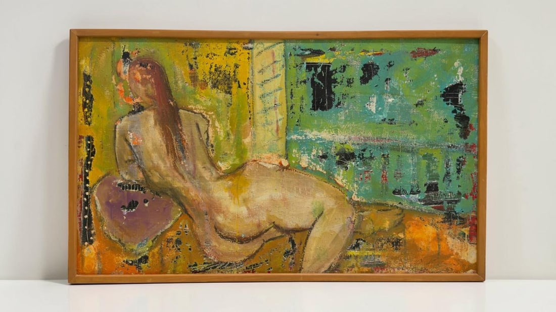 Artist Unknown Untitled (Reclining Nude Figure) (1 of 7)