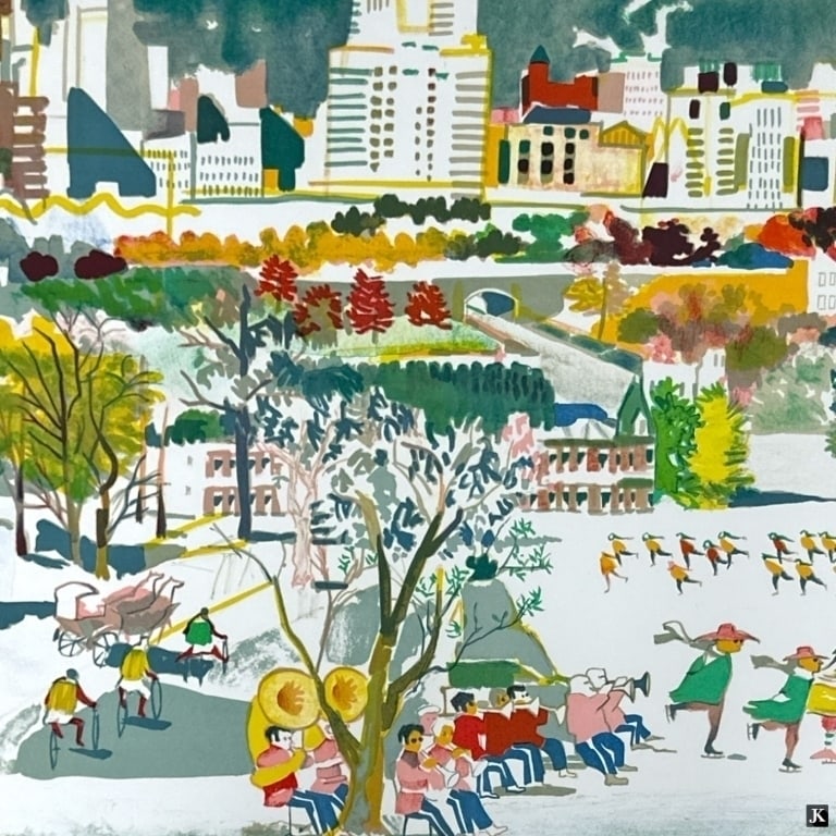 Dong Kingman (1911 - 2000) AP Signed Lithograph - 2