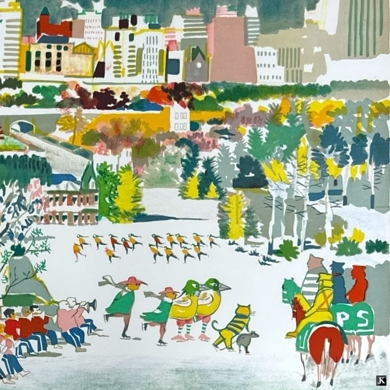 Dong Kingman (1911 - 2000) AP Signed Lithograph - 3