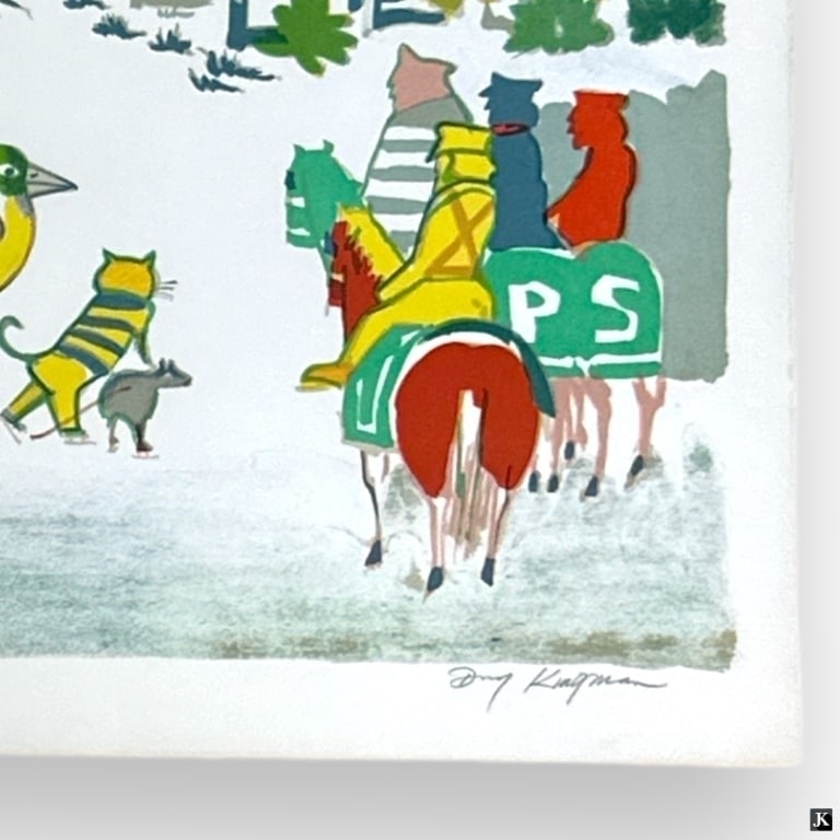 Dong Kingman (1911 - 2000) AP Signed Lithograph - 4