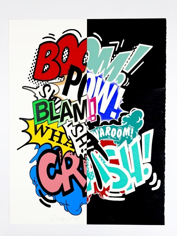John 'Crash' Matos (b. 1961) Signed Serigraph (1 of 3)