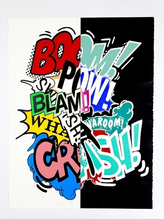 John 'Crash' Matos (b. 1961) Signed Serigraph (1 of 3)