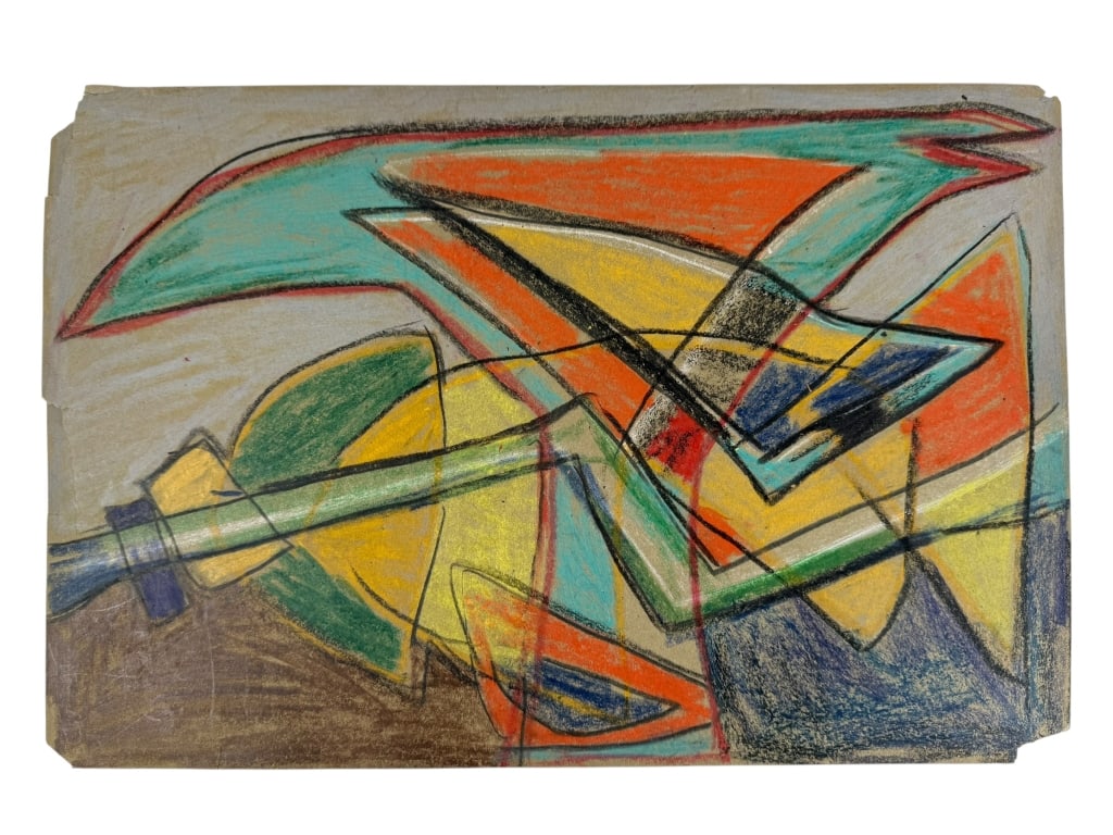 Rolph Scarlett (1889-1984) Pastel/Paper (1 of 2)
