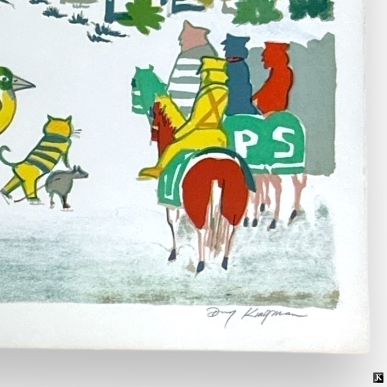 Dong Kingman (1911 - 2000) Signed Lithograph - 4