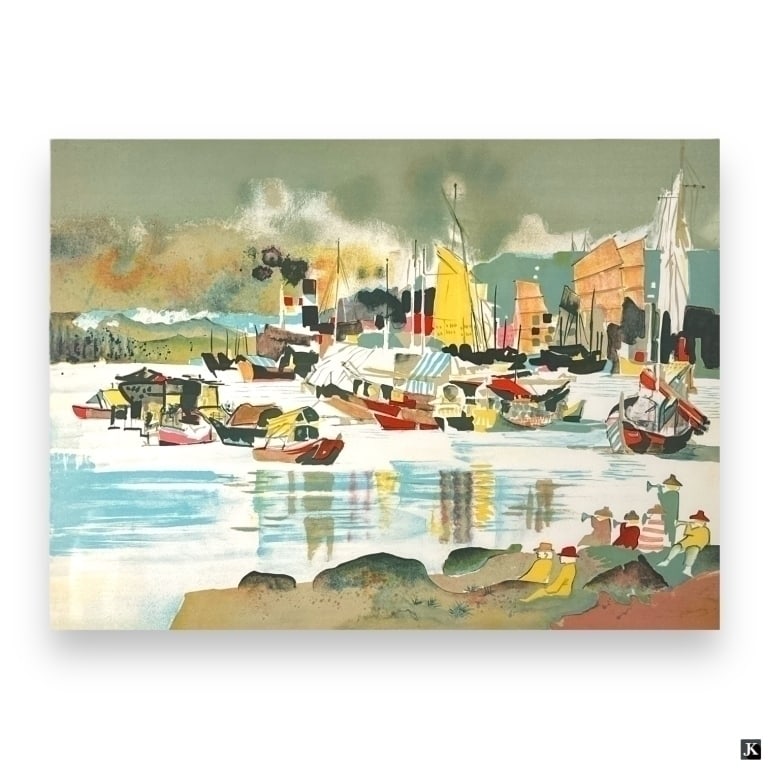 Dong Kingman (1911-2000) Signed Lithograph - 2