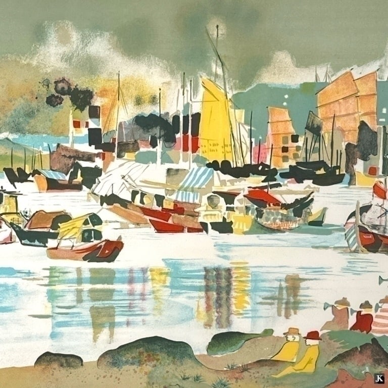 Dong Kingman (1911-2000) Signed Lithograph - 3