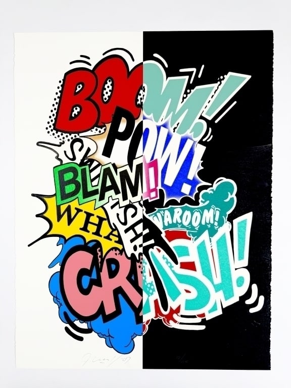 John 'Crash' Matos (b. 1961) Signed Serigraph (1 of 3)