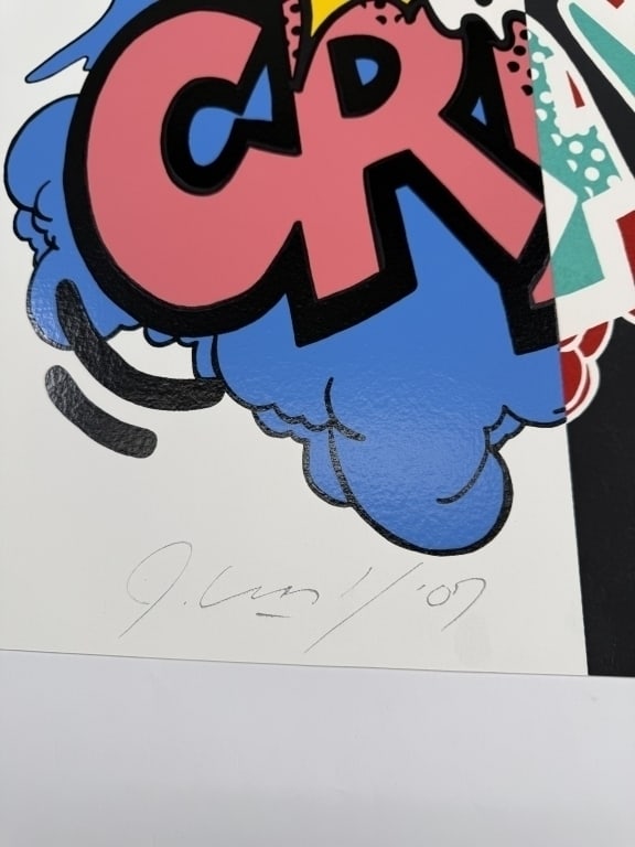 John 'Crash' Matos (b. 1961) Signed Serigraph - 2