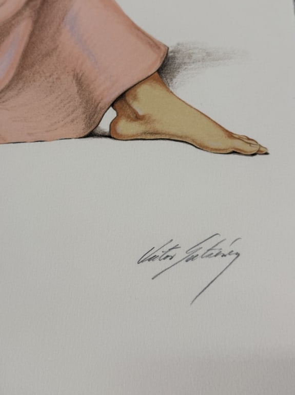 Victor Gutierrez (b.1950) Signed Lithograph - 2