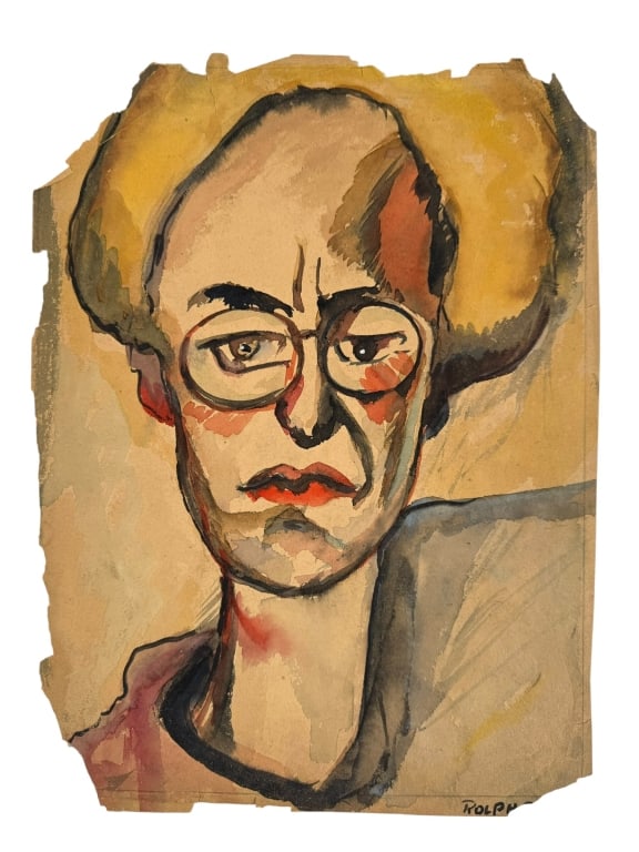 Rolph Scarlett (1889-1984) Watercolor/Paper (1 of 3)